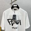 6931a13eccd8ab3d7af952ee High-Quality FEND 25SS Classic Color T-Shirt New Arrival! This vibrant and youthful design is full of energy, part of the latest seasonal Teddy Bear collection. Crafted with premium 280g 100% cotton fabric for superior softness and comfort. Features high-definition, dimensionally rich printing using advanced thermal transfer technology. Perfectly pairs with jeans, chinos, or shorts, making it a must-have spring-summer staple.