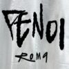 6931a13fccd8ab3d7af95302 FENDI Rainbow Webbing Flag Short Sleeve T-Shirt