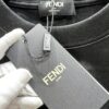 6931a140ccd8ab3d7af9530d FENDI Logo-Embroidered Webbing Flag Short Sleeve T-Shirt