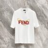 6931a141ccd8ab3d7af95324 FENDI 25SS Spring Collection Classic New T-Shirt! 260g High-GSM Pure Cotton Fabric, Comfortable Wear. Minimalist Design, Stylish and Trendy. Slightly Loose Fit for a Relaxed, Casual Look, Suitable for Various Occasions. Perfect for Shopping, Gatherings, or Leisure Time, Adding a Touch of Fashion and Individuality to Your Style.