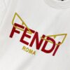 6931a141ccd8ab3d7af95327 FENDI 25SS Spring Collection Classic New T-Shirt! 260g High-GSM Pure Cotton Fabric, Comfortable Wear. Minimalist Design, Stylish and Trendy. Slightly Loose Fit for a Relaxed, Casual Look, Suitable for Various Occasions. Perfect for Shopping, Gatherings, or Leisure Time, Adding a Touch of Fashion and Individuality to Your Style.