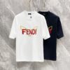 6931a142ccd8ab3d7af9532e FENDI 25SS Spring Collection Classic New Arrival T-Shirt! 260g High-Grammage Pure Cotton Fabric, Comfortable Wear. Minimalist Design, Stylish and Trendsetting. Slightly Oversized Fit for a Relaxed, Casual Look, Perfect for Various Occasions. Whether Shopping, Socializing or Relaxing, This T-Shirt Adds a Touch of Fashion and Individuality to Your Everyday Style.