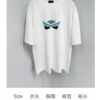 6931a145ccd8ab3d7af95360 FENDI Round-Neck Short-Sleeve T-Shirt with Eye Print, Made of Pure Cotton Fabric Featuring Golden Snake-Eye Design on Front, Embellished with Logo Letter Printing, Mother-of-Pearl Buttons, Constructed with 50S Two-Ply 260g Fabric, Exquisite Detailing Between Prints Without Fraying or Overspilling