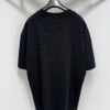 6931a146ccd8ab3d7af95362 FENDI Cotton Blend Letter Appliqué Round Neck Short Sleeve T-Shirt