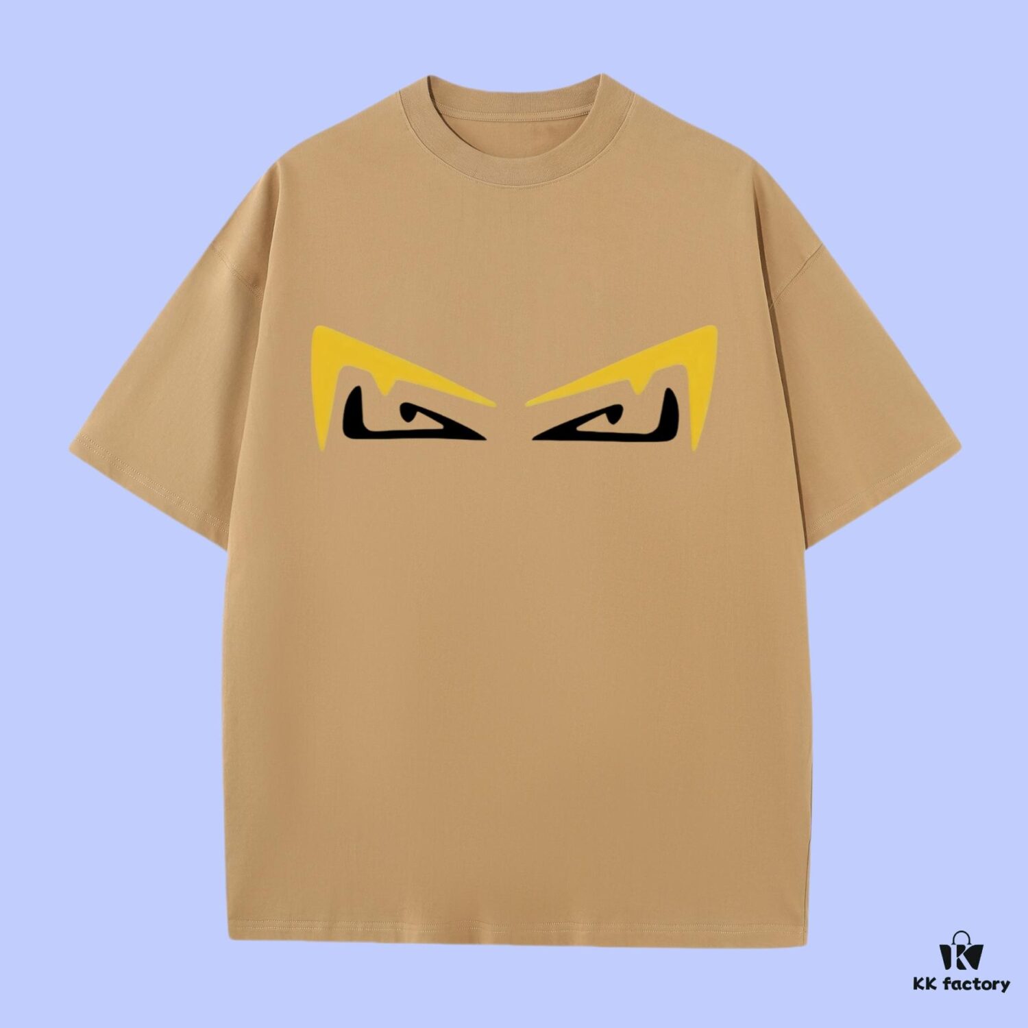 6931a148ccd8ab3d7af95393 FENDI 2025 Fall Spring/Summer Collection Monster Eye Short-Sleeve T-Shirt Premium Quality, Custom-Woven 270G 32-Count Double-Yarn Pure Cotton Fabric, Relaxed Fit Unisex Design