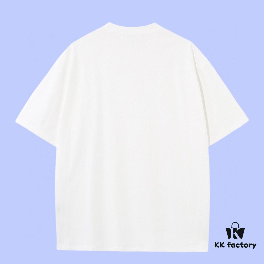 6931a149ccd8ab3d7af9539d FENDI 2025 Fall Spring/Summer Collection Monster Eye Short Sleeve T-Shirt Premium Quality, Custom Woven 270G 32-Count Double-Yarn Pure Cotton Fabric, Relaxed Fit Unisex Design