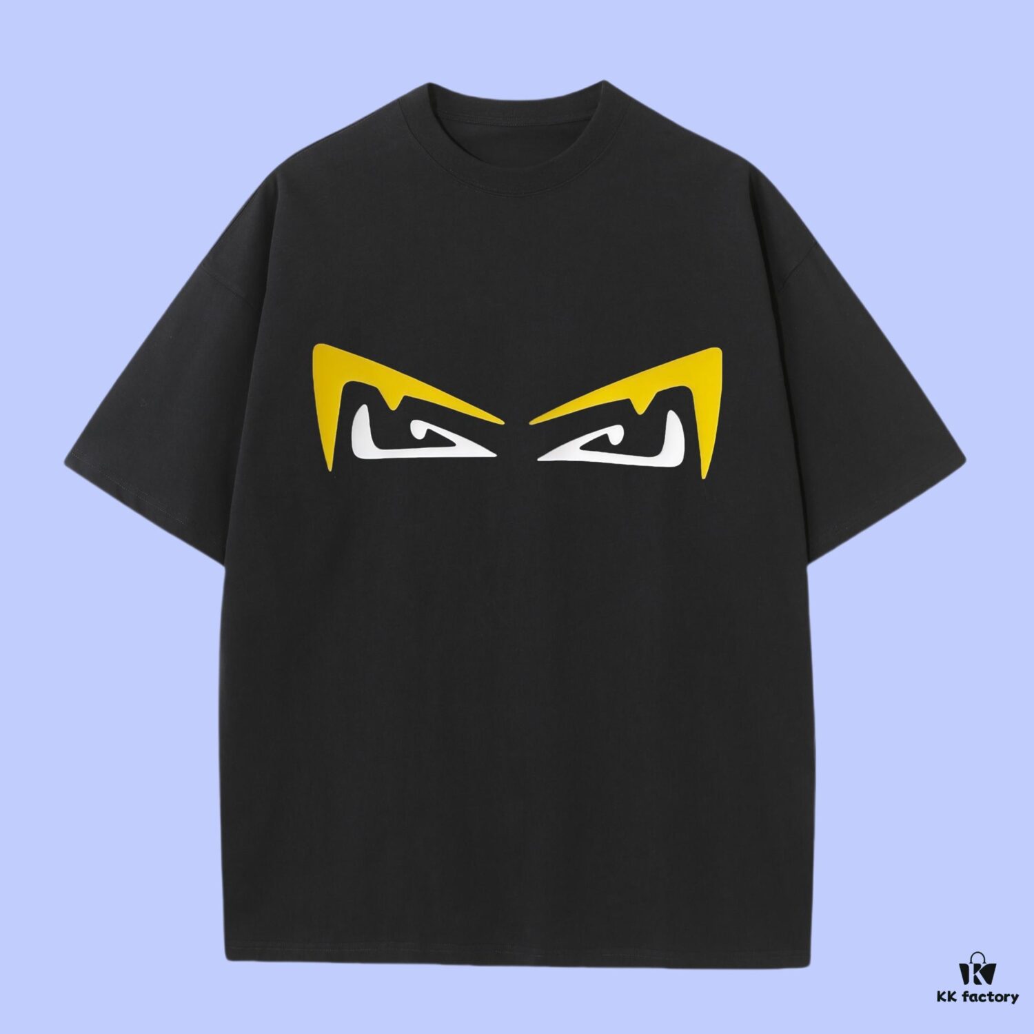 6931a149ccd8ab3d7af953a5 High-End Quality FENDI 2025 Fall Spring/Summer Collection Monster Eye Short-Sleeve T-Shirt, Distinct from Regular Prints, Custom-Woven 270G 32-Count Double-Yarn Pure Cotton Fabric, Loose Fit Unisex Design