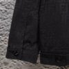6931a14accd8ab3d7af953bb FENDI FEND Heavyweight Denim Jacket Coat in Shirt Style, Custom Woven Fabric with FF Jacquard and Towel-Like Bold Lettering
