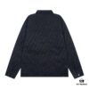 6931a14accd8ab3d7af953be FENDI FEND Heavyweight Denim Jacket Coat Shirt Style Custom Woven Fabric with FF Jacquard Towel-Letter Embellishment High Aesthetic and Exquisite Craftsmanship