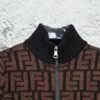 6931a14cccd8ab3d7af953e1 2023 New Arrival Fendi Knit Zip-Up Jacket, Exclusive Design, Distinctive Jacquard Texture with Clear Dimensional Contrast, Exceptionally Stylish, Pairs Effortlessly with Any Outfit