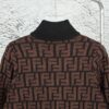 6931a14cccd8ab3d7af953e5 2023 New Arrival Fendi Knit Zip-Up Jacket, Exclusive Design, Distinctive Jacquard Texture with Clear Dimensional Contrast, Exceptionally Stylish, Pairs Effortlessly with Any Outfit