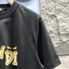 FENDI Rainbow Print Logo Short Sleeve T-Shirt