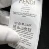 FENDI Rainbow Print Logo Short Sleeve T-Shirt