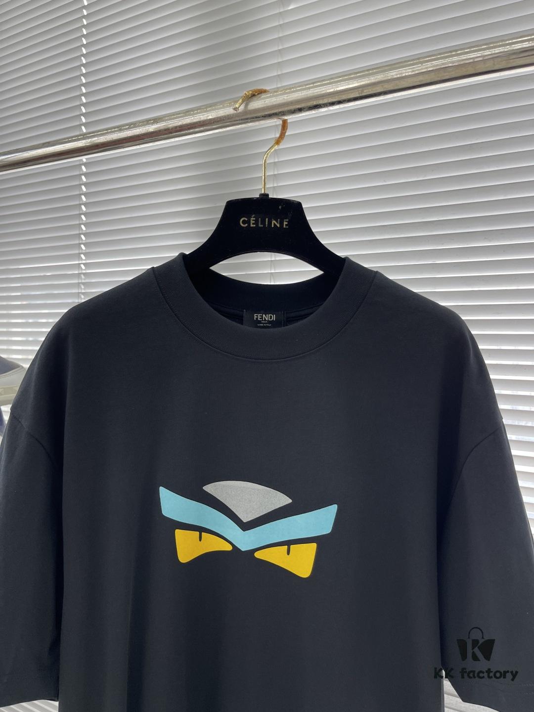 6931a14fccd8ab3d7af95415 FEND 2025SS New Arrival Short Sleeve T-Shirt, Stylish and Minimalist Design, Classic Brand Logo, Comfortable Wear with Refined Craftsmanship