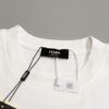 6931a150ccd8ab3d7af95426 Fendi FD Colorful Embroidered FF Logo Short Sleeve T-Shirt, Inverted FF Embroidery on Back, Tatami Stitching Technique, 32s 280g Double-combed Cotton Fabric, Soft, Breathable, Anti-deformation, Anti-shrinkage, Fade-resistant, Loose Fit Unisex Design