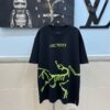 6931a150ccd8ab3d7af95437 Ayc Teryx Arc'teryx 2025 FW Junior Bird Logo Premium Print Short Sleeve T-Shirt, 280g Pure Cotton Double Yarn Fabric, Soft and Comfortable Wear, Custom Rib Knit Collar Dyed in Same Dye Batch, Full Trims with Three Labels, Unisex Design, High-Version Comparable at Will