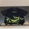 6931a151ccd8ab3d7af9543a Ayc Teryx Arc'teryx 2025 FW Junior Bird Logo Premium Print Short Sleeve T-Shirt, 280g Pure Cotton Double Yarn Fabric, Soft and Comfortable Wear, Custom Rib Knit Collar Dyed in Same Dye Batch, Full Trims with Three Labels, Unisex Design, High-Version Comparable at Will