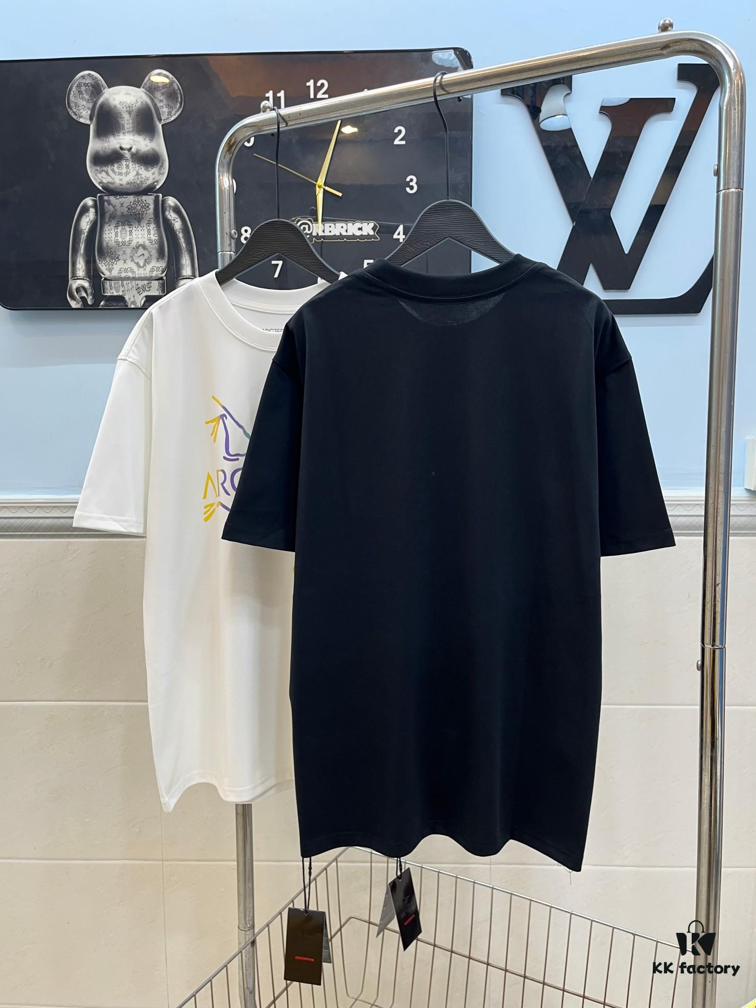 6931a151ccd8ab3d7af95441 Ayc Teryx Arc'teryx 2025 FW Junior Bird Logo Premium Print Short Sleeve Tee, 280g Double Cotton Fabric, Soft and Comfortable Wear, Custom Ribbed Collar Dyed in Same Dye Bath, Full Three Labels, Unisex Design, High Version for Comparison