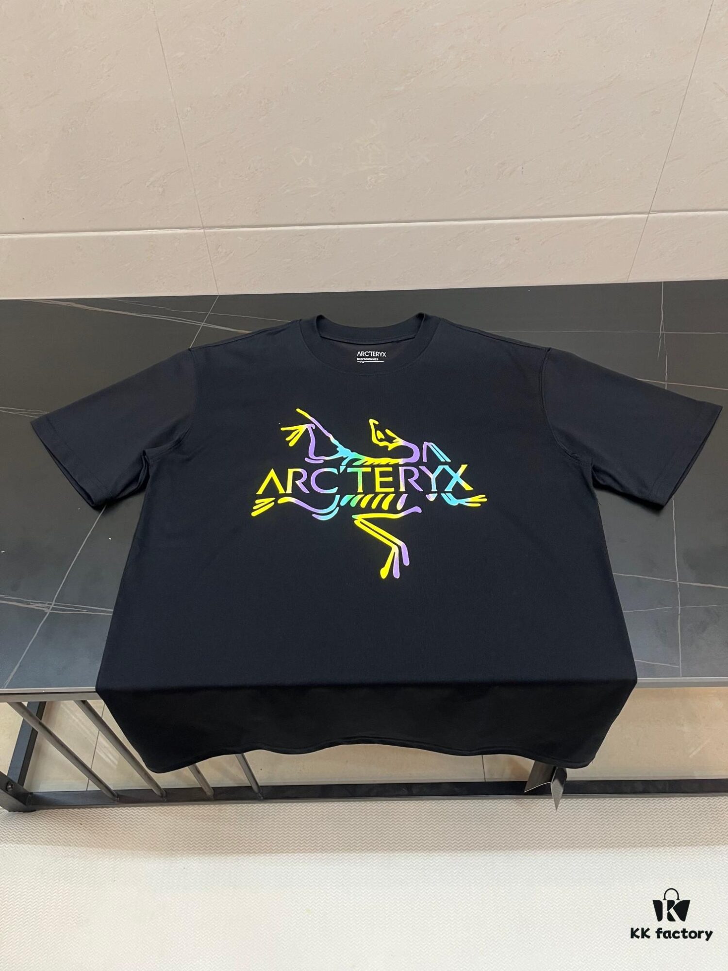 6931a151ccd8ab3d7af95443 Ayc Teryx Arc'teryx 2025 FW Junior Bird Logo Premium Print Short Sleeve Tee, 280g Double Cotton Fabric, Soft and Comfortable Wear, Custom Ribbed Collar Dyed in Same Dye Bath, Full Three Labels, Unisex Design, High Version for Comparison