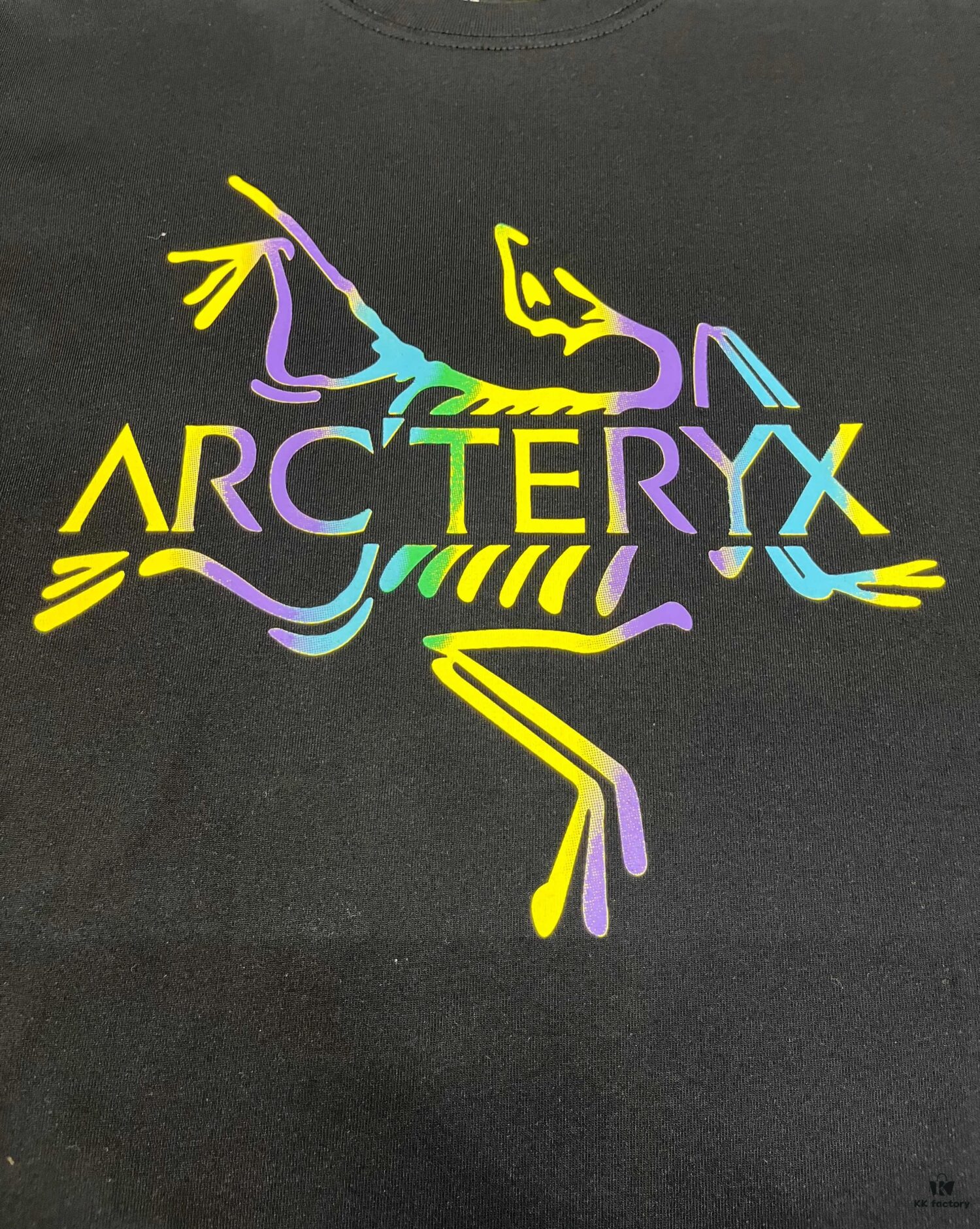 6931a151ccd8ab3d7af95444 Ayc Teryx Arc'teryx 2025 FW Junior Bird Logo Premium Print Short Sleeve Tee, 280g Double Cotton Fabric, Soft and Comfortable Wear, Custom Ribbed Collar Dyed in Same Dye Bath, Full Three Labels, Unisex Design, High Version for Comparison