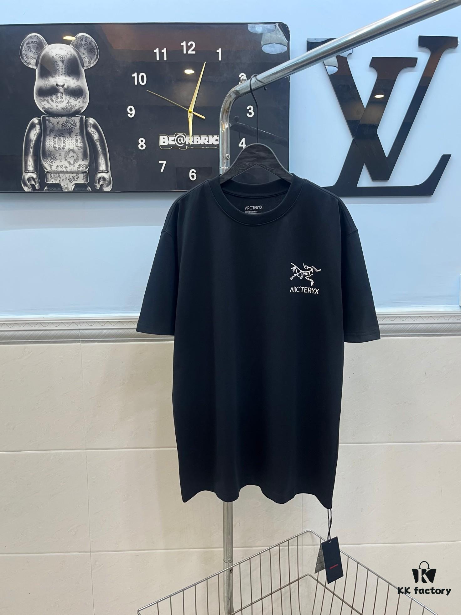 6931a151ccd8ab3d7af95449 Ayc Teryx Arc'teryx 2025 FW Junior Bird Logo Premium Print Short Sleeve T-Shirt, 280g Pure Cotton Double-Yarn Fabric, Soft and Comfortable Fit, Custom Rib Knit with Matching Dye, Full Trims, Unisex Design, High-Version Comparable