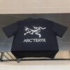 6931a152ccd8ab3d7af9544c Ayc Teryx Arc'teryx 2025 FW Junior Bird Logo Premium Print Short Sleeve T-Shirt, 280g Pure Cotton Double-Yarn Fabric, Soft and Comfortable Fit, Custom Rib Knit with Matching Dye, Full Trims, Unisex Design, High-Version Comparable