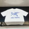 6931a152ccd8ab3d7af9544d Ayc Teryx Arc'teryx 2025 FW Junior Bird Logo Premium Print Short Sleeve T-Shirt, 280g Pure Cotton Double-Yarn Fabric, Soft and Comfortable Fit, Custom Rib Knit with Matching Dye, Full Trims, Unisex Design, High-Version Comparable