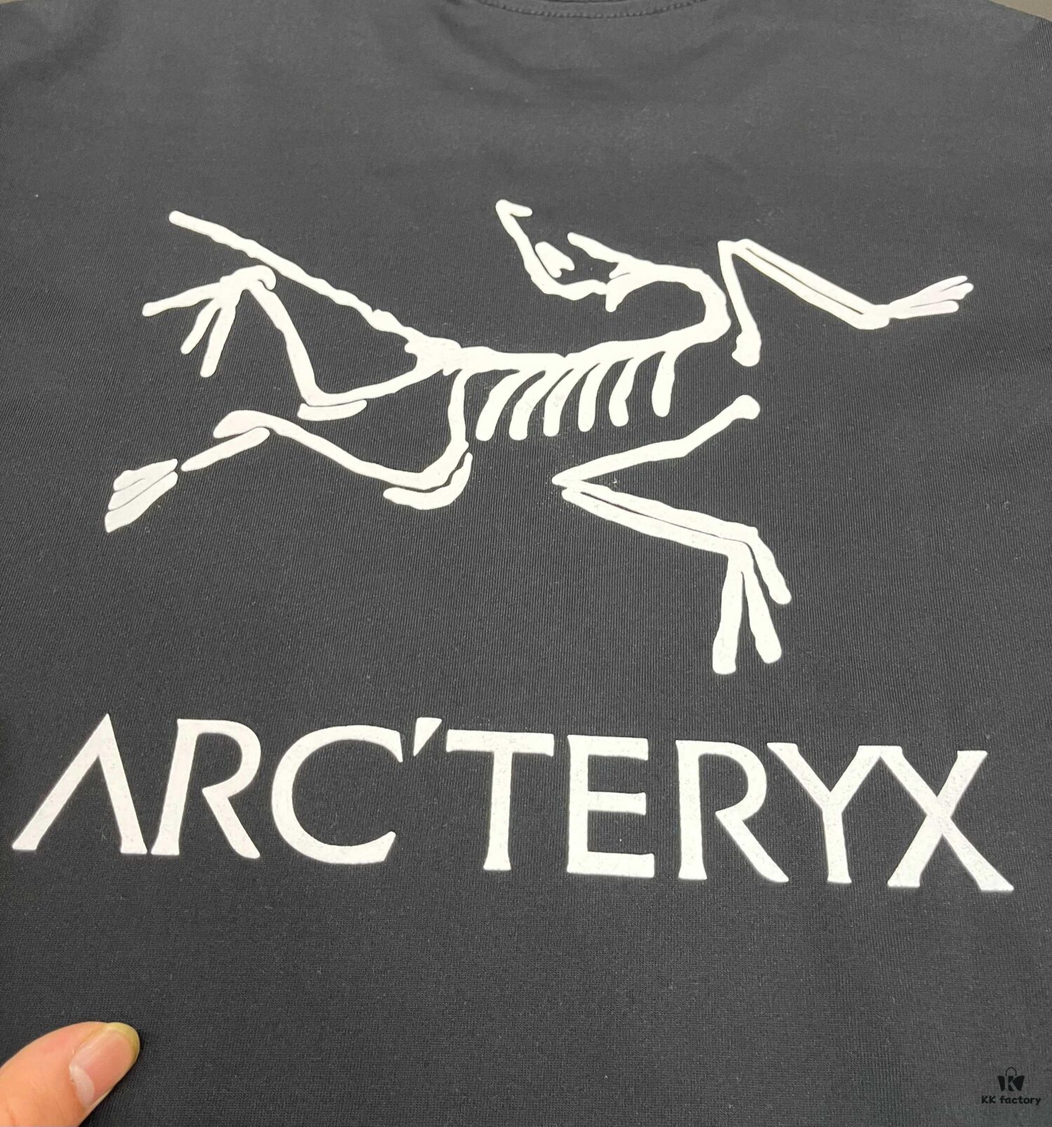 6931a152ccd8ab3d7af9544e Ayc Teryx Arc'teryx 2025 FW Junior Bird Logo Premium Print Short Sleeve T-Shirt, 280g Pure Cotton Double-Yarn Fabric, Soft and Comfortable Fit, Custom Rib Knit with Matching Dye, Full Trims, Unisex Design, High-Version Comparable