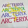 6931a153ccd8ab3d7af95467 Ayc Teryx Arc'teryx 2025 FW Junior Bird Logo High-End Colorful Print Short Sleeve T-Shirt, 280g Pure Cotton Double-Yarn Fabric, Soft and Comfortable Fit, Custom Rib Knit Collar Dyed in Same Dye Batch, Complete Three Labels, Unisex Design, Premium Version for Comparison