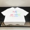 6931a155ccd8ab3d7af95492 ARC'TERYX Rainbow Logo Crew Neck Printed Short Sleeve T-Shirt