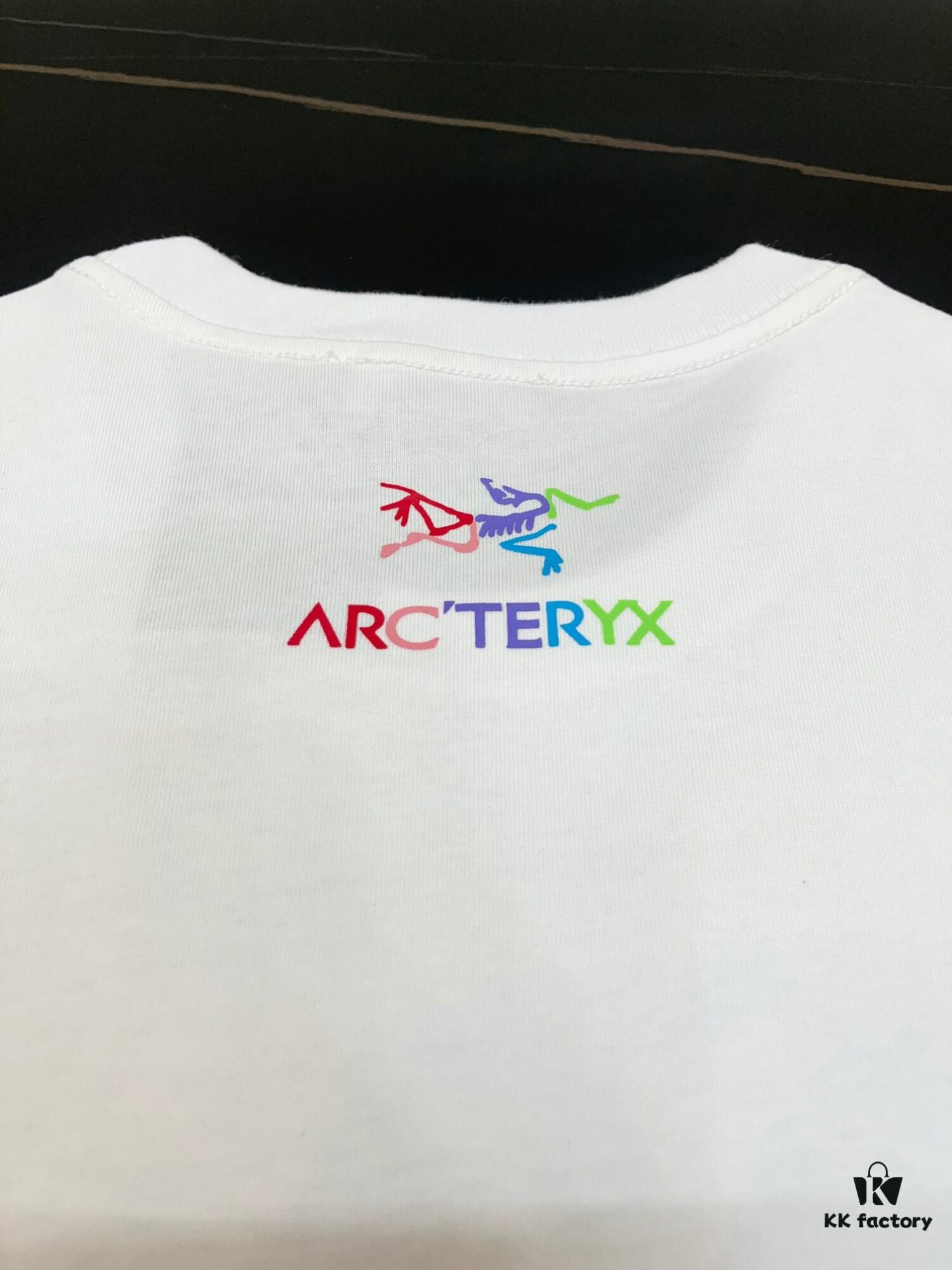 6931a155ccd8ab3d7af95495 ARC'TERYX Rainbow Logo Crew Neck Printed Short Sleeve T-Shirt