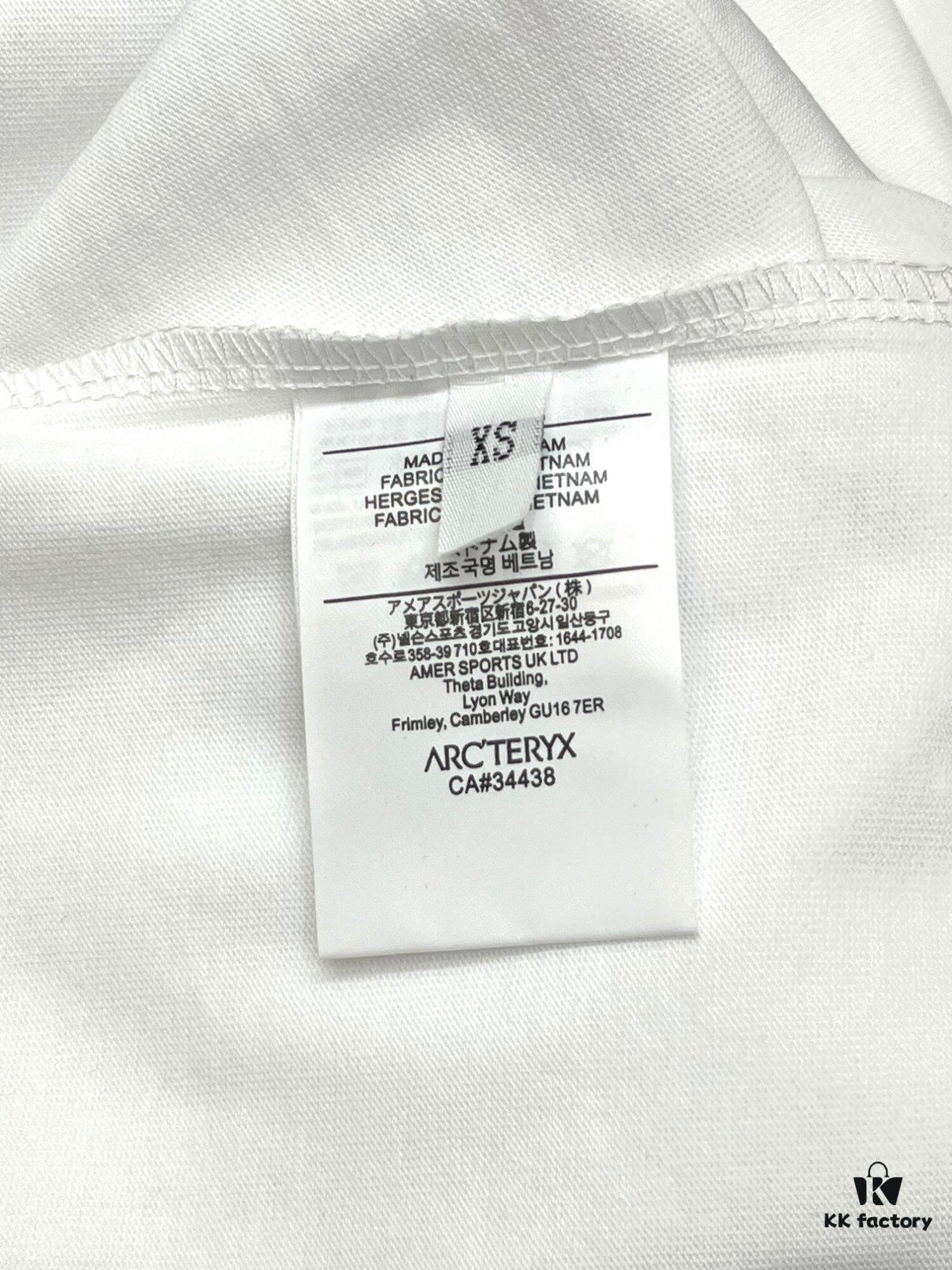 6931a155ccd8ab3d7af95497 ARC'TERYX Rainbow Logo Crew Neck Printed Short Sleeve T-Shirt