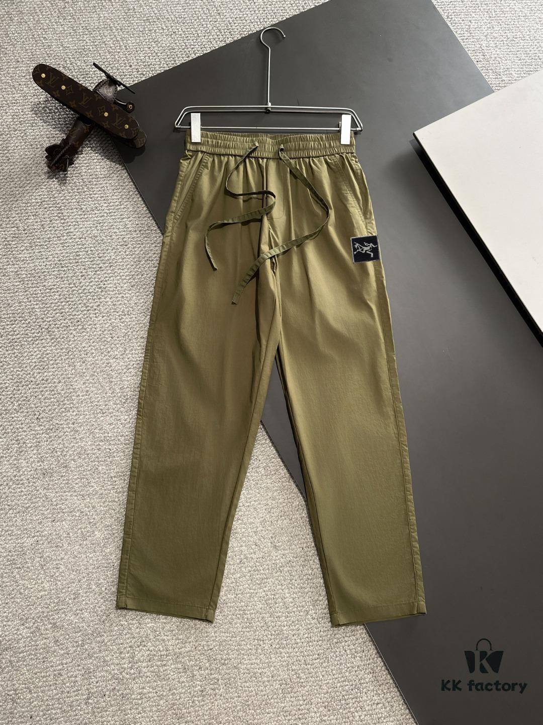 6931a159ccd8ab3d7af954eb Arc'teryx 2025 Spring/Summer New Casual Elastic Waist Pants, Lightweight Custom Counter Fabric, Breathable and Comfortable, Exquisite Details, Premium Design Concept, Soft and Smooth Touch