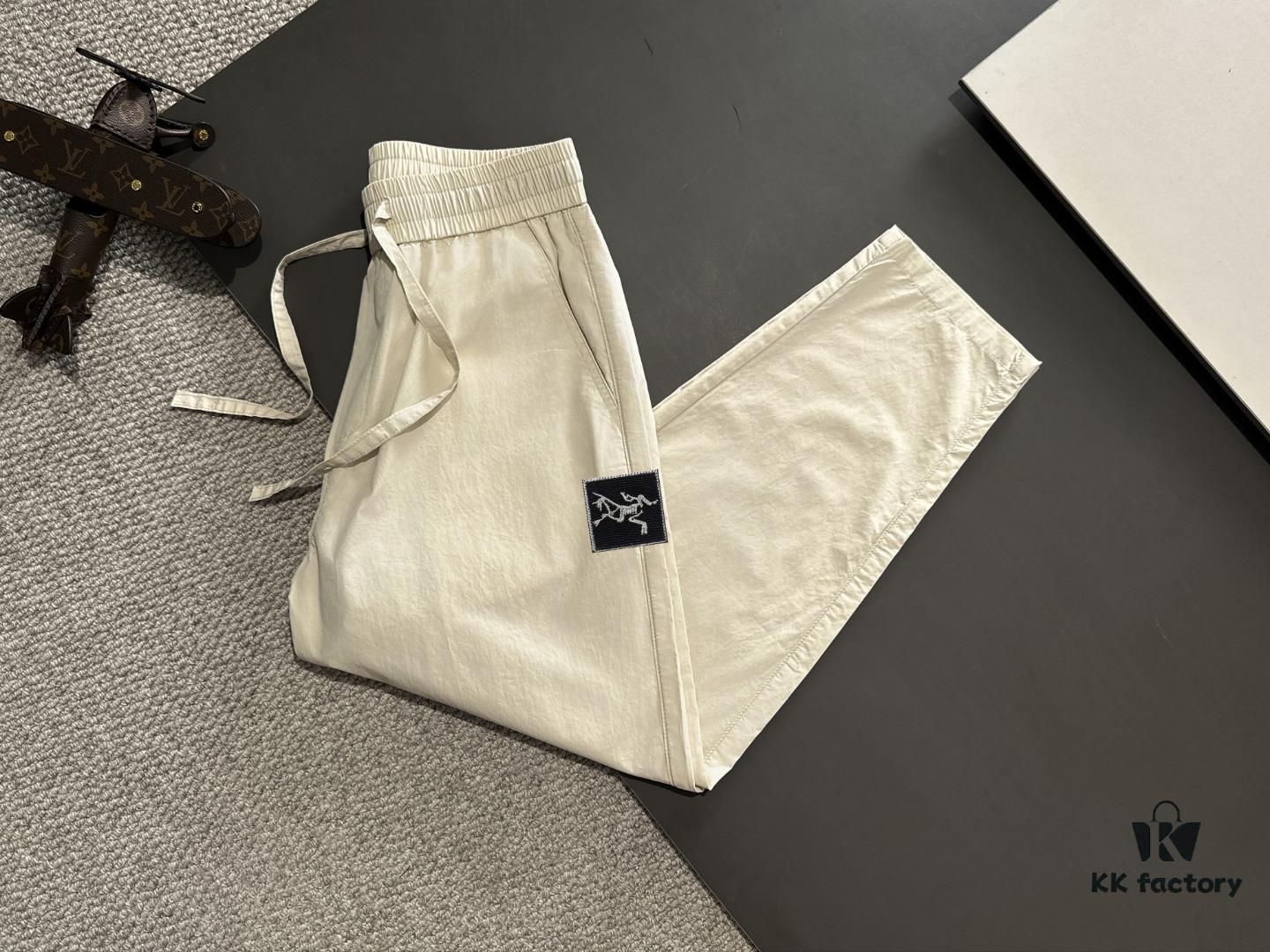 6931a15bccd8ab3d7af95507 Arc'teryx 2025 Spring/Summer New Casual Elastic Waist Pants, Lightweight Custom Fabric, Breathable and Comfortable, Exquisite Details, Premium Design, Soft and Smooth Texture, Relaxed Cut with Excellent Fit