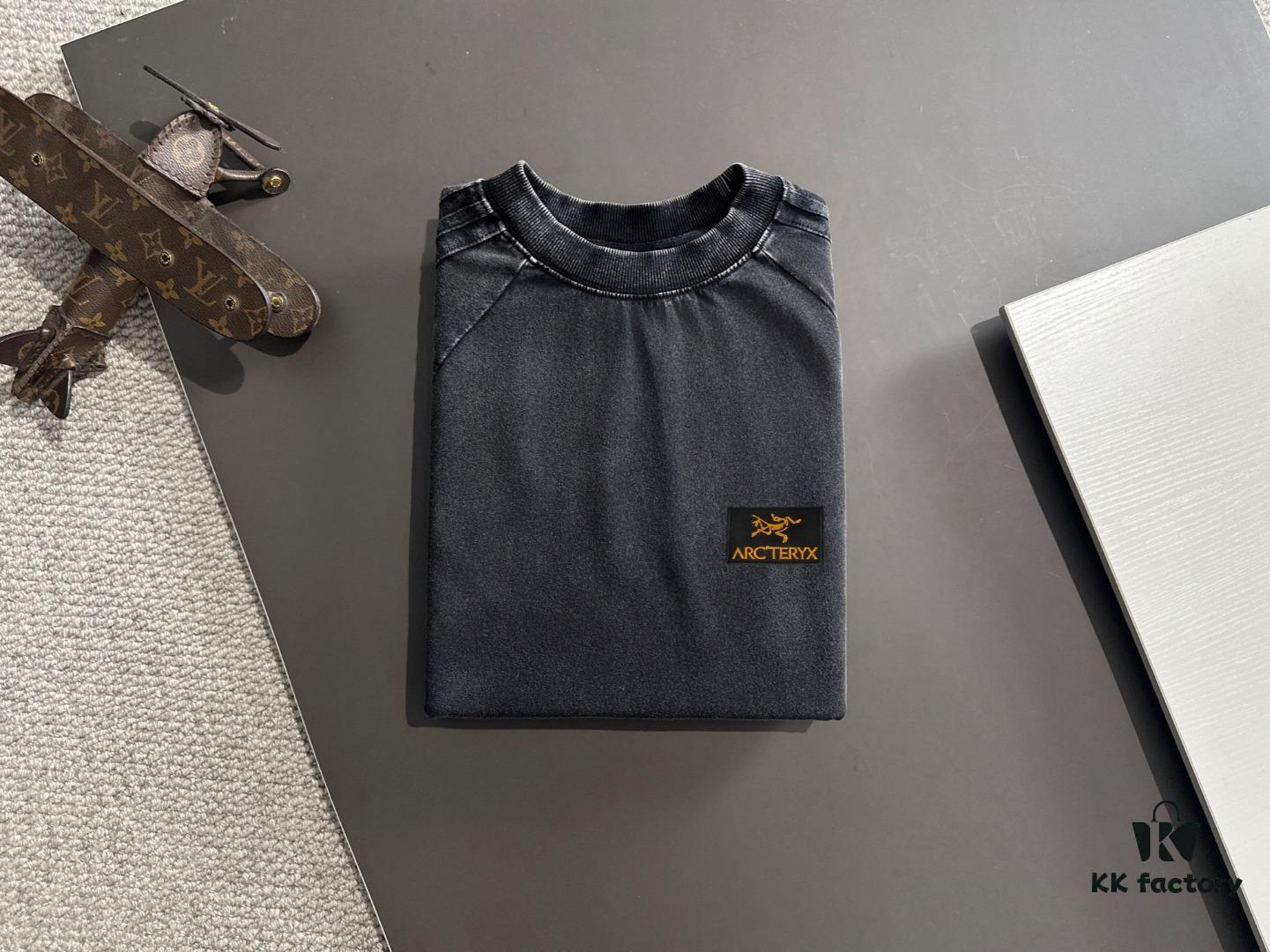 6931a15cccd8ab3d7af95524 Arc'teryx High-End Custom 2025 Spring/Summer New Casual Washed Suit with Elastic Waistband, Wax-Dyed Cowhide Fabric for Breathability and Sweat Absorption