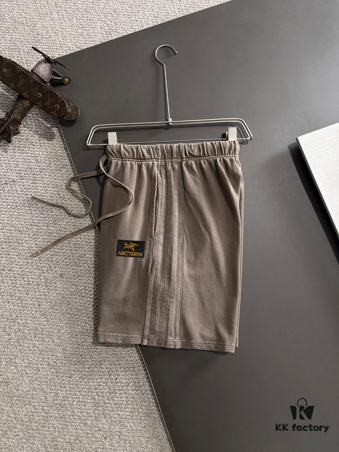 6931a15dccd8ab3d7af9553b Arc'teryx High-End Custom 2025 Spring/Summer New Casual Washed Suit with Elastic Waistband, Wax-Dyed Textured Fabric, Breathable and Sweat-Absorbent