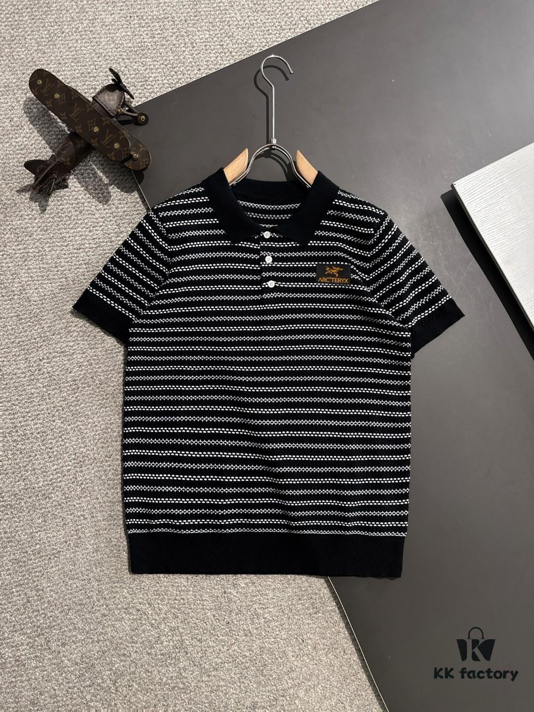 6931a15eccd8ab3d7af95548 High-Quality Arc'teryx 2025 Spring and Summer New Men's Collared Short-Sleeve T-Shirt