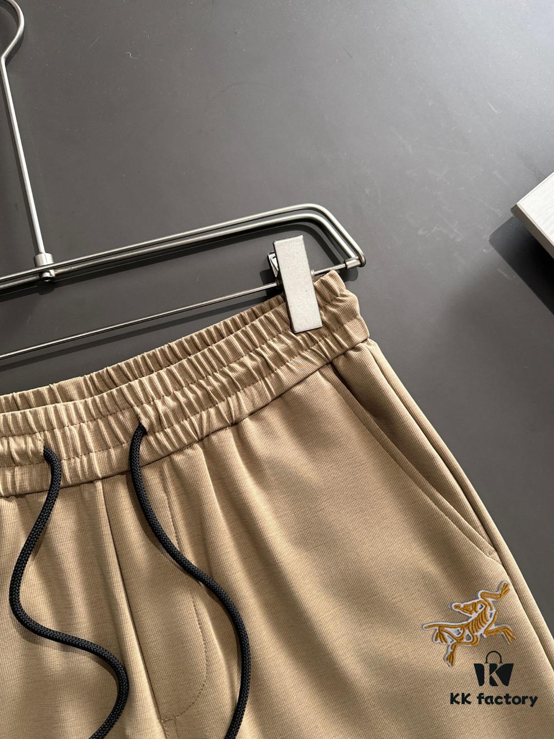 Shizhuniao 2025 Spring and Summer New Elastic Waist Casual Pants, Lightweight Cabinet Custom Fabric, Breathable and Comfortable, Exquisite Details, Brand Design Concept, High Quality, Soft and Smooth Touch