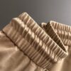 Shizhuniao 2025 Spring and Summer New Elastic Waist Casual Pants, Lightweight Cabinet Custom Fabric, Breathable and Comfortable, Exquisite Details, Brand Design Concept, High Quality, Soft and Smooth Touch