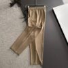 Shizhuniao 2025 Spring and Summer New Elastic Waist Casual Pants, Lightweight Cabinet Custom Fabric, Breathable and Comfortable, Exquisite Details, Brand Design Concept, High Quality, Soft and Smooth Touch