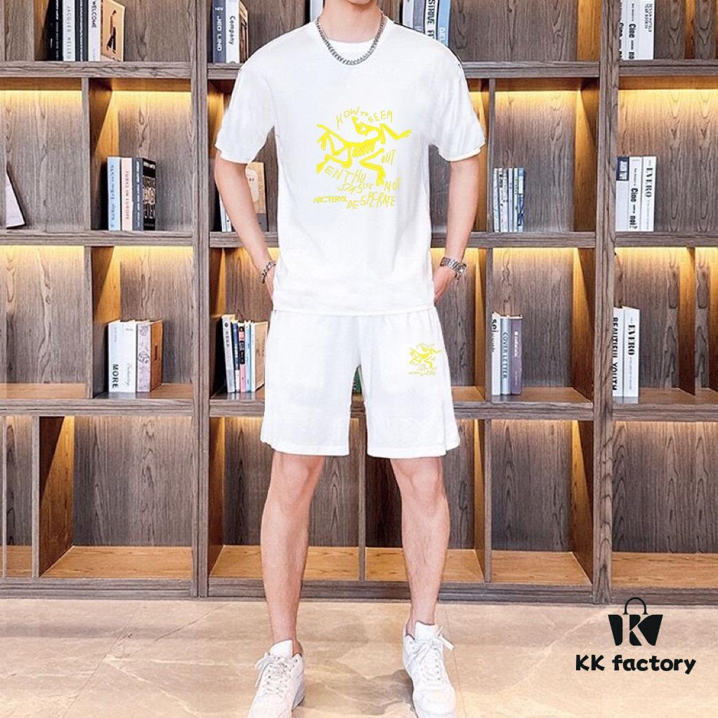 6931a162ccd8ab3d7af95592 ARCTERYX Men's 2025 New Arrival Short-Sleeve T-Shirt and Shorts Set, Official Website Synchronized Release, High-End Version Available, Exquisitely Soft and Comfortable Fabric, Three-Dimensional Tailoring for Superior Fit