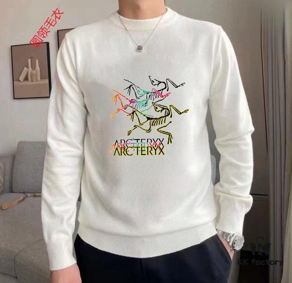 6931a162ccd8ab3d7af955a2 ARCTERYX Autumn-Winter Classic Crew Neck Wool Sweater, 2025 Latest Style, Premium Wool Blend, Slim Fit, Unisex Design
