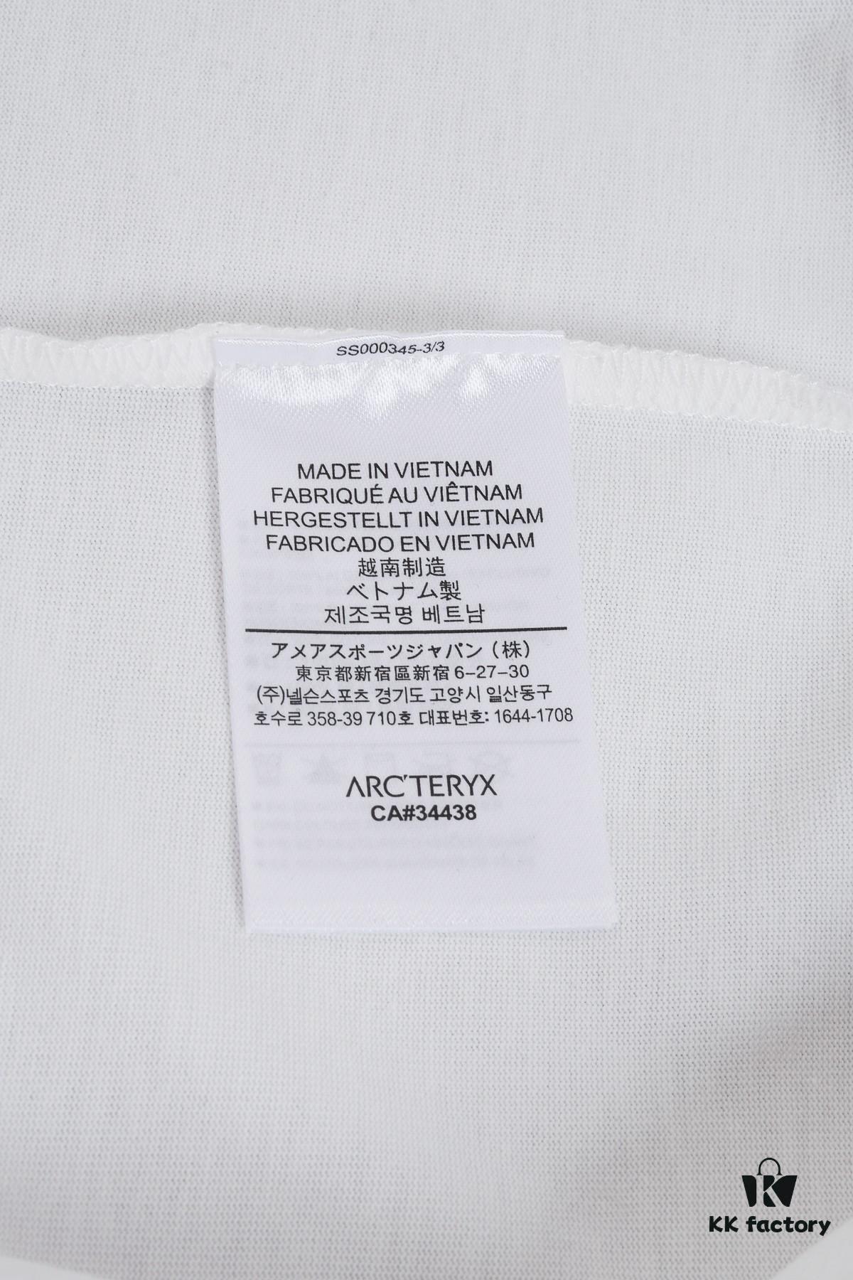 6931a163ccd8ab3d7af955b2 New Arrival 25S Arc'teryx Printed T-Shirt, Pure Cotton Garment-Washed Fabric, Soft and Comfortable, Unisex Loose Fit