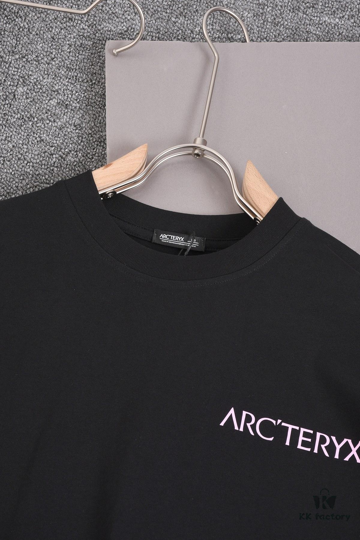 6931a163ccd8ab3d7af955b5 New Arrival 25S Arc'teryx Printed T-Shirt, Washed Cotton Fabric, Unisex Loose Fit
