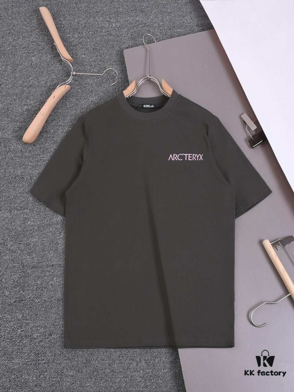 6931a164ccd8ab3d7af955bd New Arrival 25S Arc'teryx Printed T-Shirt, Garment-Washed Cotton Fabric, Soft and Comfortable, Unisex Loose Fit