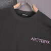 New Arrival 25S Arc'teryx Printed T-Shirt, Garment-Washed Cotton Fabric, Soft and Comfortable, Unisex Loose Fit