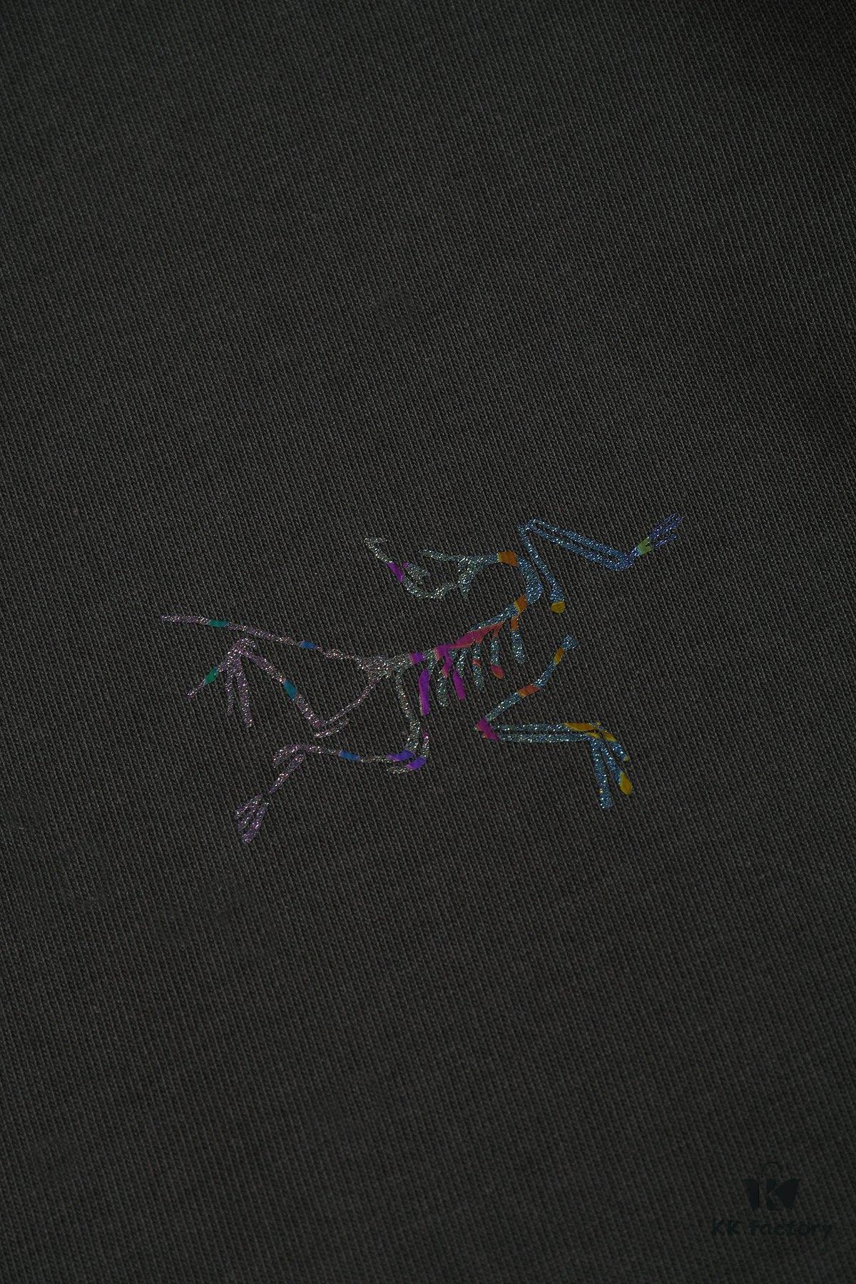 6931a165ccd8ab3d7af955dd New Arrival 25S Arc'teryx Embossed Logo T-Shirt, Pre-washed Cotton Fabric, Soft and Comfortable, Unisex Loose Fit
