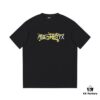 6931a167ccd8ab3d7af95605 2025 Spring/Summer New Arrival ARC'TERYX Z668003 Short Sleeve T-Shirt, High-Quality Washed Cotton Crewneck Tee with Silicone Embossed Logo, Unisex Stylish and Comfortable Design