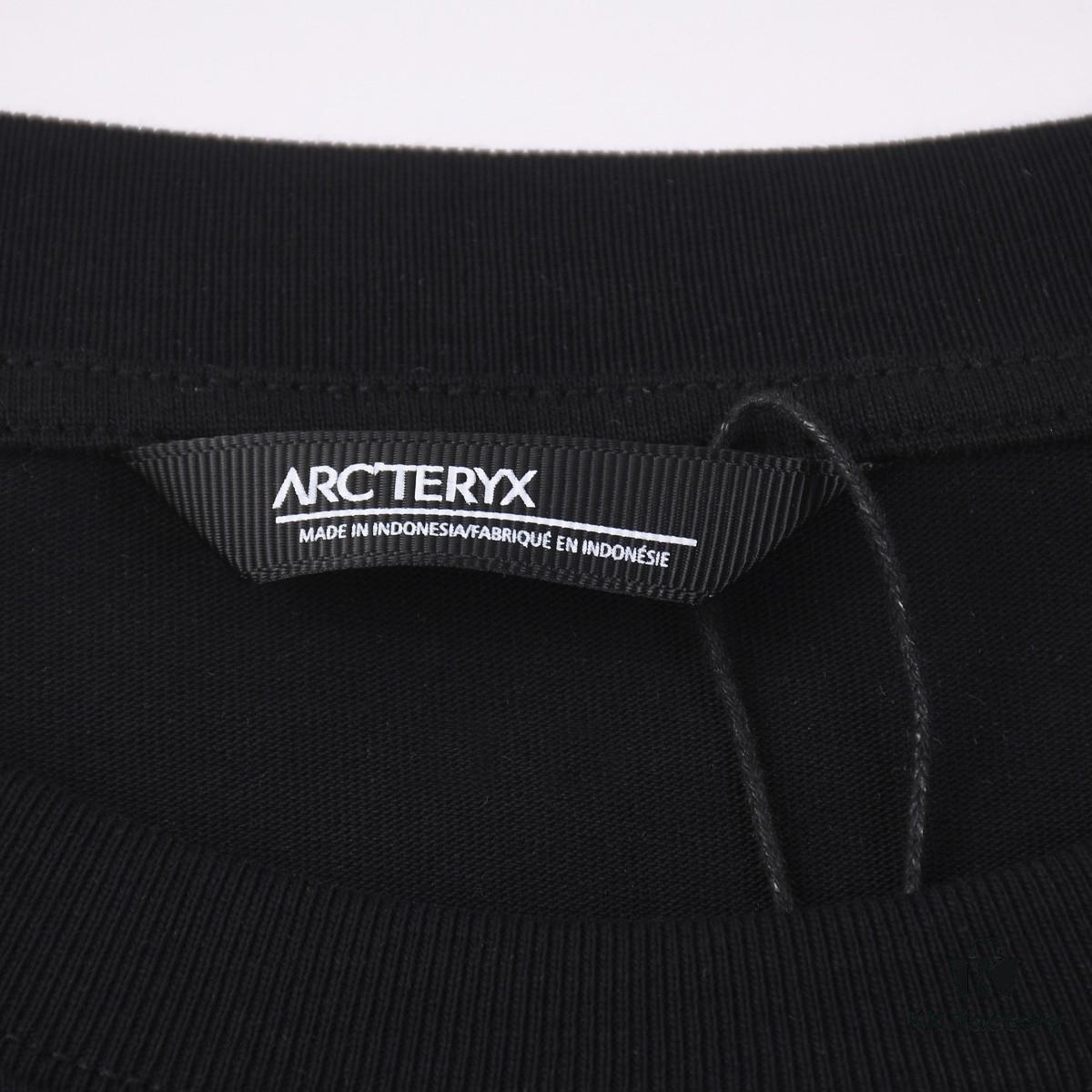 6931a167ccd8ab3d7af95606 2025 Spring/Summer New Arrival ARC'TERYX Z668003 Short Sleeve T-Shirt, High-Quality Washed Cotton Crewneck Tee with Silicone Embossed Logo, Unisex Stylish and Comfortable Design