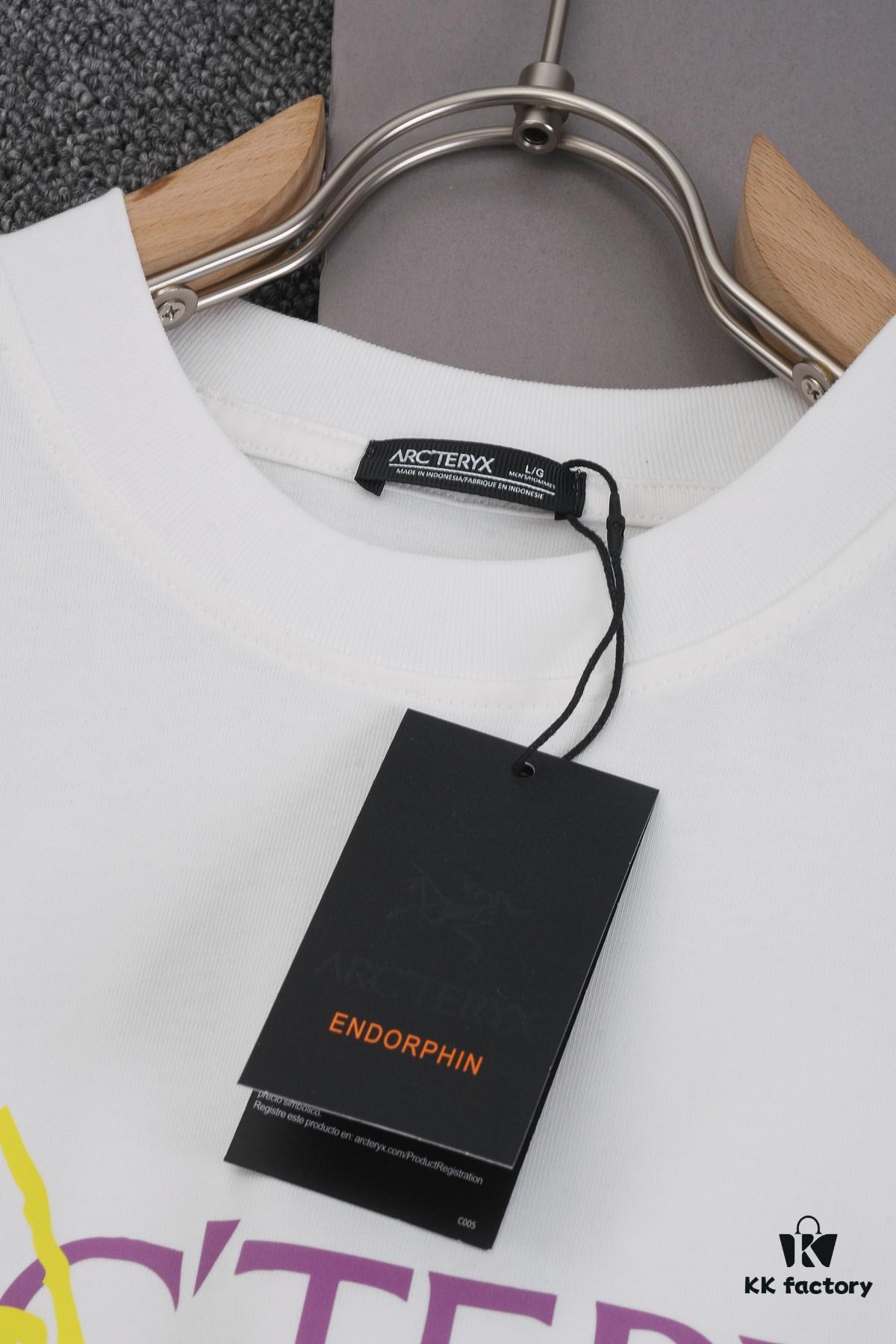 6931a168ccd8ab3d7af95614 New Arrival 25S Arc'teryx Digital Print Letter T-Shirt, Pre-washed Pure Cotton Fabric, Soft and Skin-friendly, Unisex Loose Fit Fashionable Tee